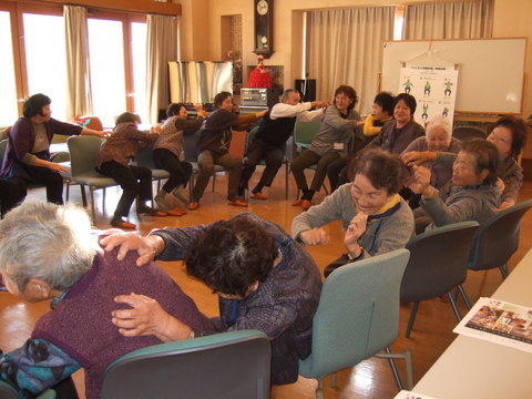 体操の様子